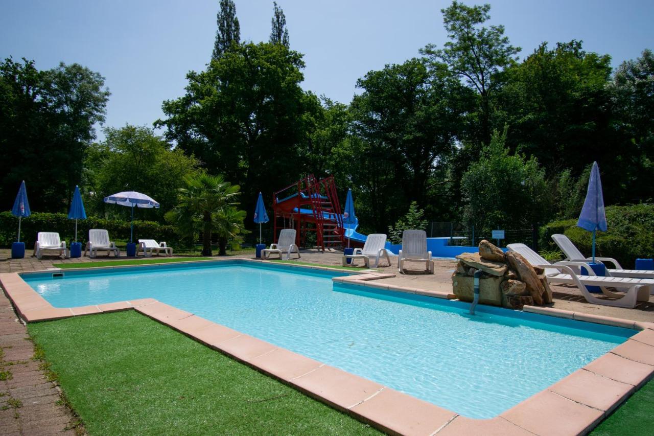 Camping Des Bains Saint-Honoré Exterior foto